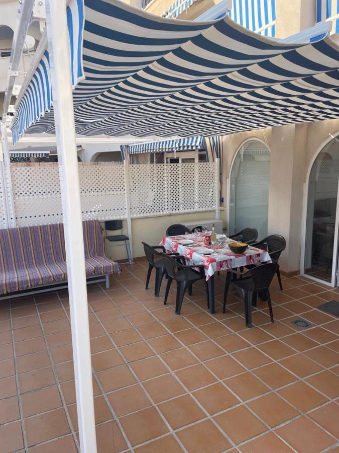 דירות בנאלמדנה Encantador Piso Con Terraza Y Piscina מראה חיצוני תמונה